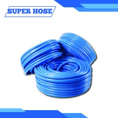 Super Hose - สายยางสีฟ้าเด้ง ทนทุกสภาพอากาศ คุณภาพดีเกรด A ขนาด  5/8'' (5หุน)