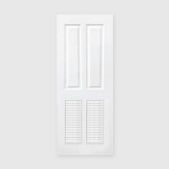 ประตู VINYL MASTERWOOD 80x200 ML-005 สีขาว เจาะลูกบิด