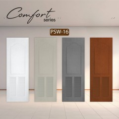 [Pre Order 15-25 days] ประตูห้องน้ำ uPVC Comfort Series PSW-16