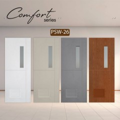 [Pre Order 15-25 days] ประตูห้องน้ำ uPVC Comfort Series PSW-26