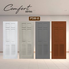 [Pre Order 15-25 days] ประตูห้องน้ำ uPVC Comfort Series PSW-8