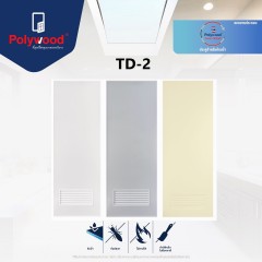 [Pre Order 15-25 days] ประตูห้องน้ำบานแผ่น PVC Thai Door TD2