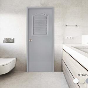 "ประตูบานแผ่น NTD TD-3 บานเกล็ด สำหรับห้องน้ำ