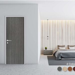 ประตู Vinyl Revo Series รุ่น LPNR 008 แบบลูกฟักสำหรับใช้ภายใน